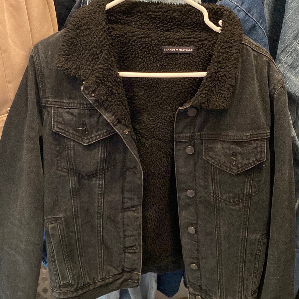Brand Melville Black Jean Jacket